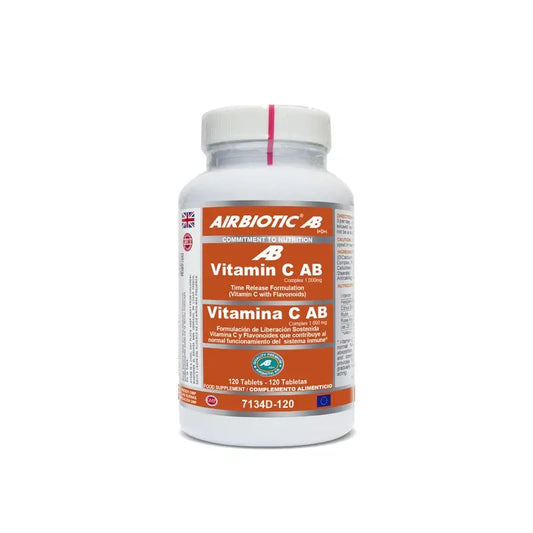 Airbiotic Vit C Ab Complex 1.000 Mg Sustained Release, 120 Tabs