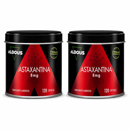 Aldous Bio Reines Natürliches Astaxanthin, 120 Kapseln, Packung 2