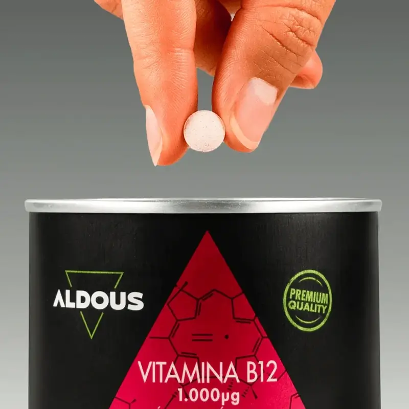 Aldous Bio Vitamin B12 mit Folsäure, 400 Tabletten