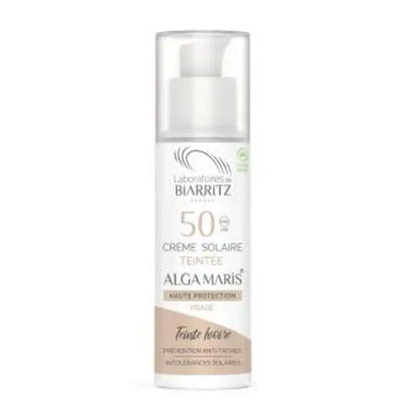 Alga Maris - Lab. Biarritz Facial Cream Ivory Colour Spf50 50Ml.