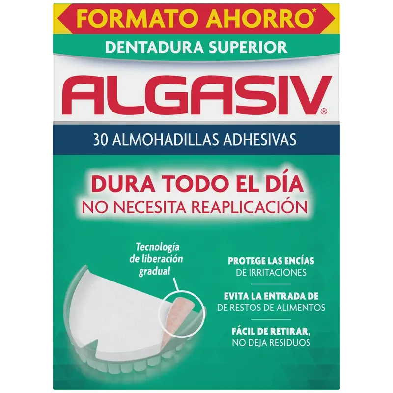 Algasiv Adhesive Pads Upper Prosthesis 30 units
