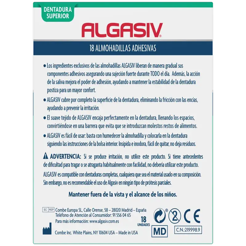 Algasiv Superior Pads 18 Stück