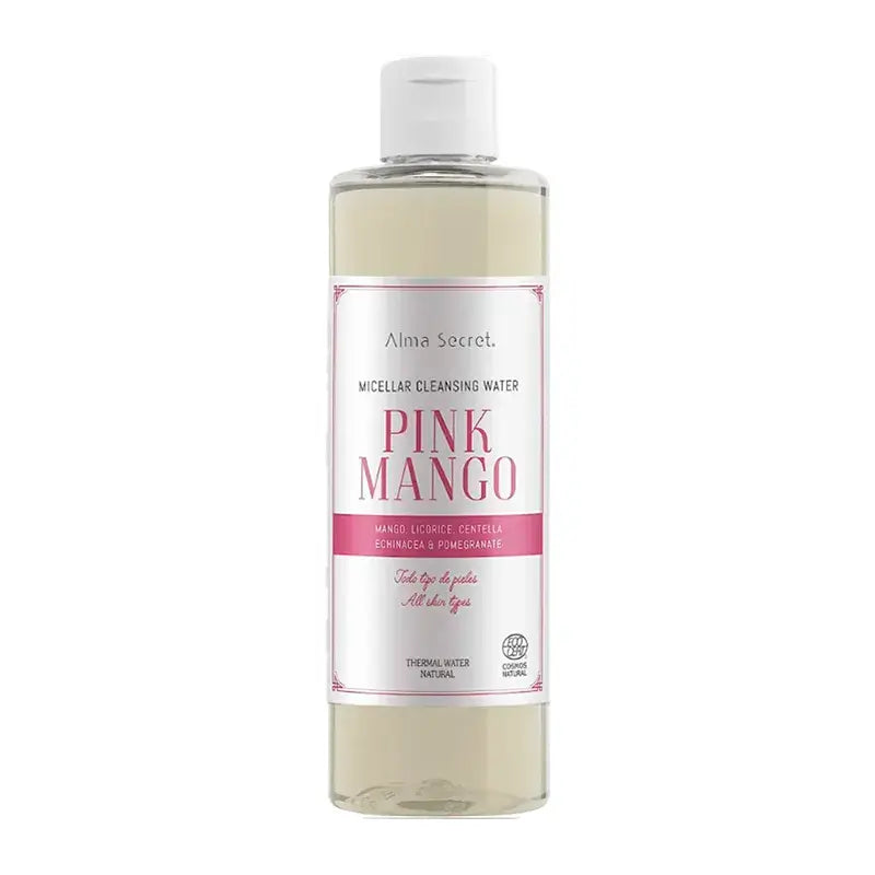 Alma Secret Micellar Water Pink Mango With Mango, Liquorice, Centella And Pomegranate, 250 ml