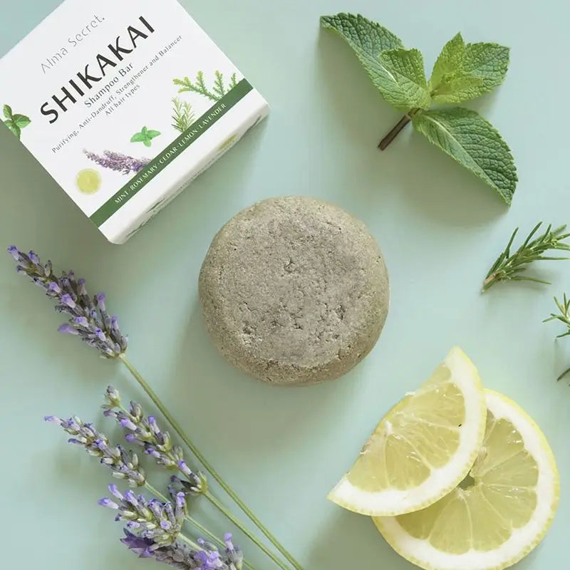 Alma Secret Shikakai Solid Shampoo (Haarausfall, Schuppen & Dermatitis)