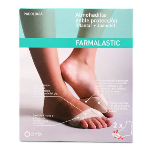 Farmalastic Double Protective Pad (Sole and Bunion), Size Small