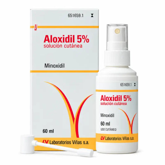 Aloxidil 50 mg/ ml Minoxidil-Hautlösung 1 Flasche, 60 ml