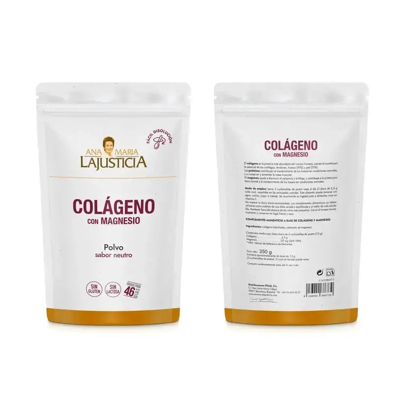 Ana Maria Lajusticia Kollagen mit Magnesium Doypack , 2x350 Gramm