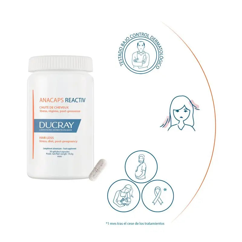 Ducray Anacaps Reactiv 30 Kapseln