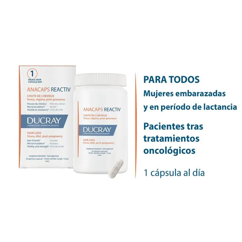 Ducray Anacaps Reactiv 30 Kapseln
