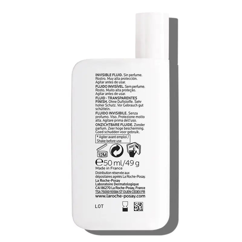La Roche-Posay Anthelios UVMune 400 Unsichtbare Sonnen- und Gesichtscreme LSF 50+, 50 ml