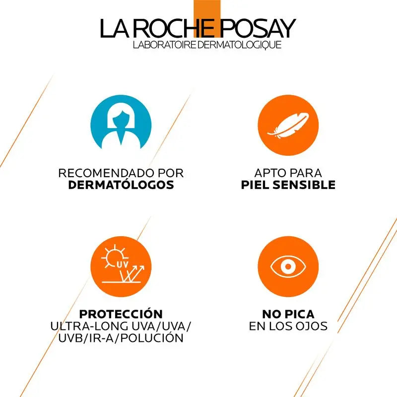 La Roche-Posay Anthelios UVMune 400 Unsichtbare Sonnen- und Gesichtscreme LSF 50+, 50 ml