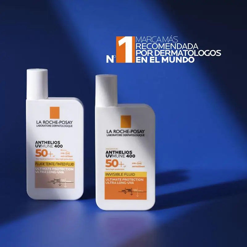 La Roche-Posay Anthelios UVMune 400 Unsichtbare Sonnen- und Gesichtscreme LSF 50+, 50 ml