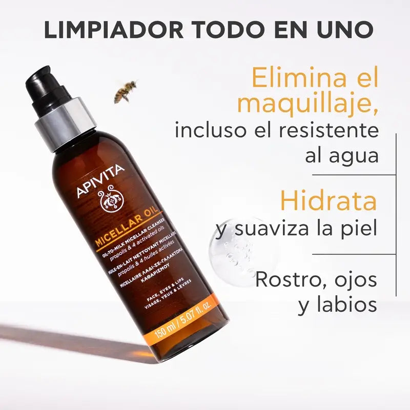 Apivita Micellar-Reinigungsöl, 150 ml