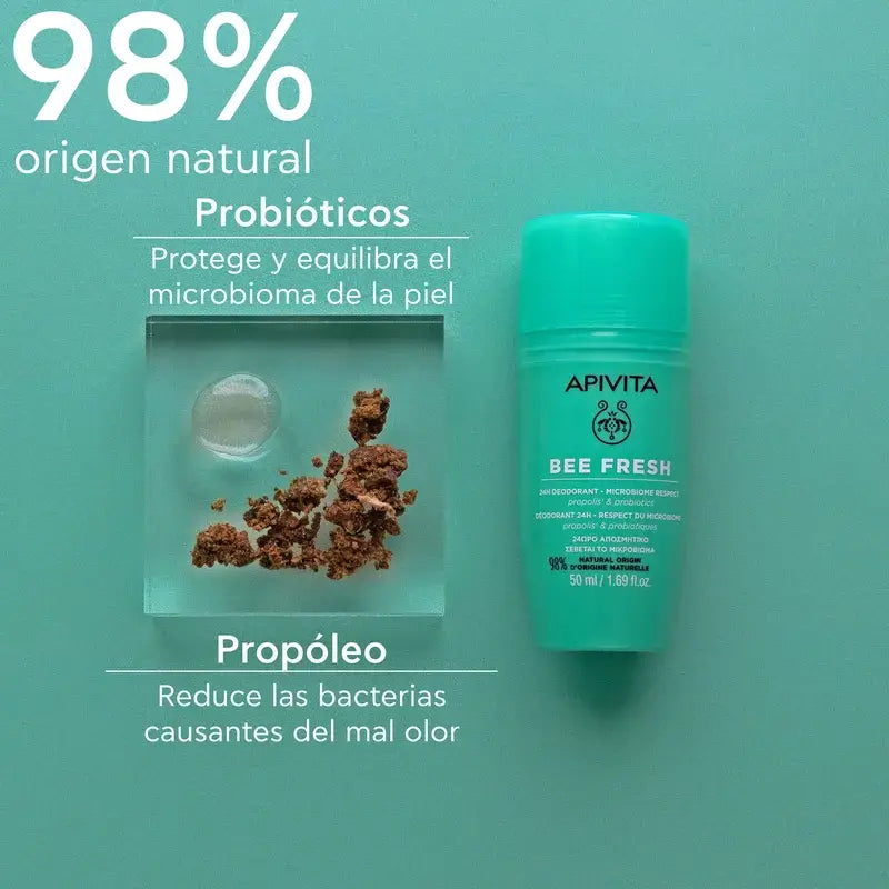 APIVITA Bienenfrisches Deodorant Roll-on