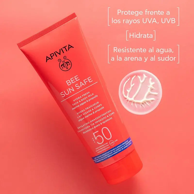 APIVITA Hydra Fresh Milk SPF 50 Reiseformat 100 ml