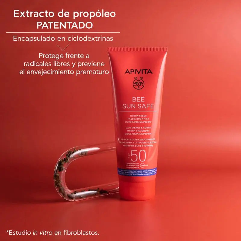 APIVITA Hydra Fresh Milk SPF 50 Reiseformat 100 ml