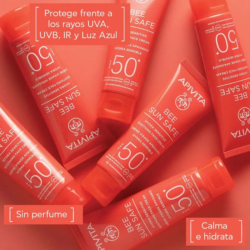 APIVITA Hydra Sensitive Beruhigende Creme SPF 50 ml
