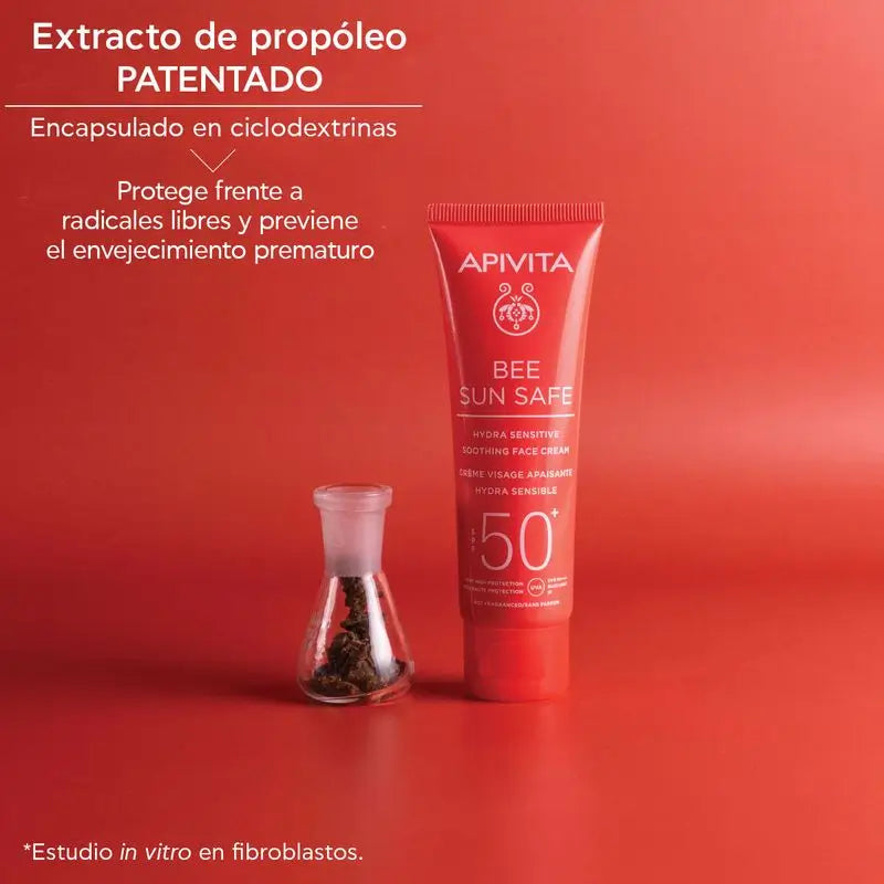 APIVITA Hydra Sensitive Beruhigende Creme SPF 50 ml