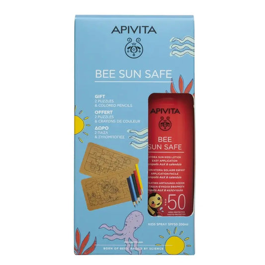Apivita Hydra Sun Kinderspray Spf50 + Gratis-Geschenk