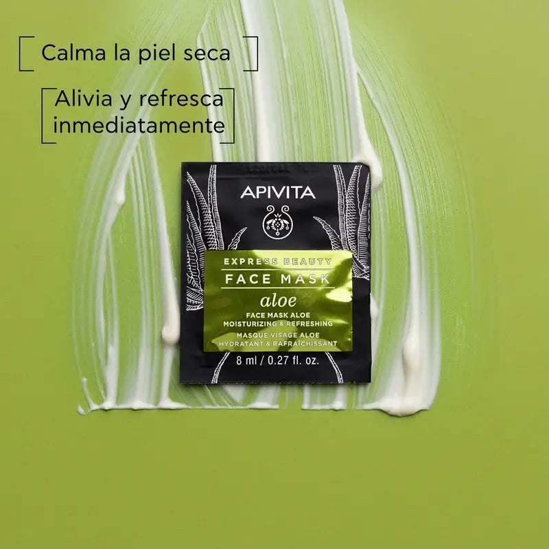 APIVITA Express Beauty Feuchtigkeitsmaske mit Aloe