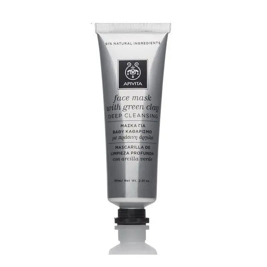 Apivita Deep Cleansing Face Mask With Green Clay , 50 ml