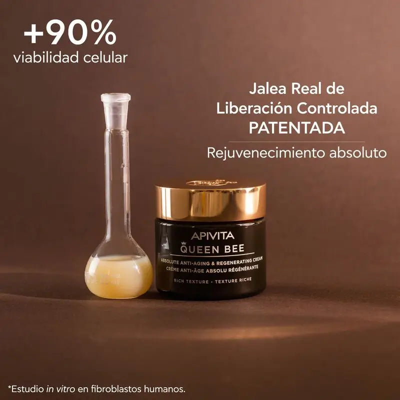 APIVITA Bienenkönigin Regenerierende Anti-Ageing Creme Absolute Rich Texture 50 ml