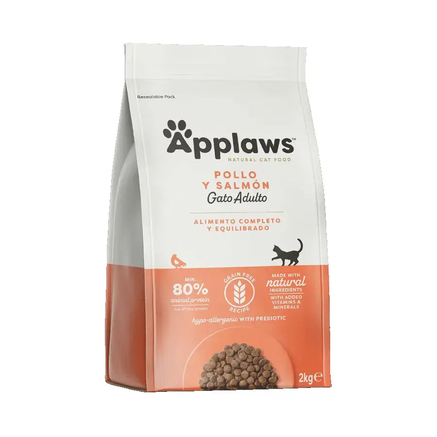 Applaws Katze Trocken Adult Huhn & Lachs 2Kg