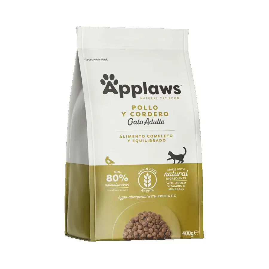 Applaws Katze Trocken Huhn & Lamm 400Gr