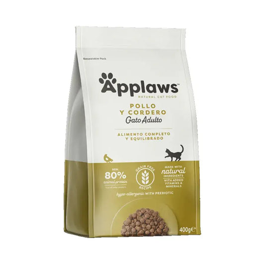 Applaws Katze Trocken Huhn & Lamm 400Gr