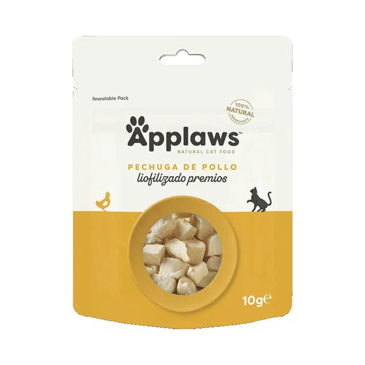 Applaws Cat Snack Gefriergetrocknete Hühnerbrust, 12x10 Gramm