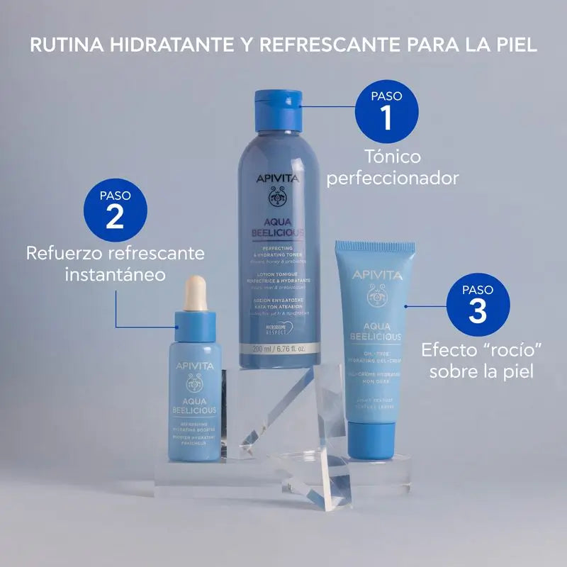 Aqua Beelicious Perfektionierendes & feuchtigkeitsspendendes Gesichtswasser, 200 ml