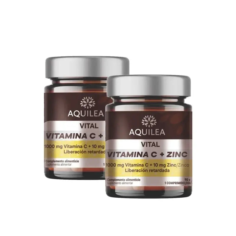 Aquilea Vital Vit C+Zink, 90 Kapseln, 2er-Pack