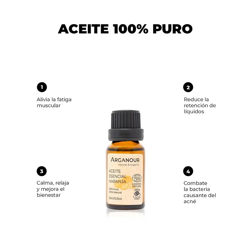 Arganour Ätherisches Öl Orange Ätherisches Öl, 15 Ml