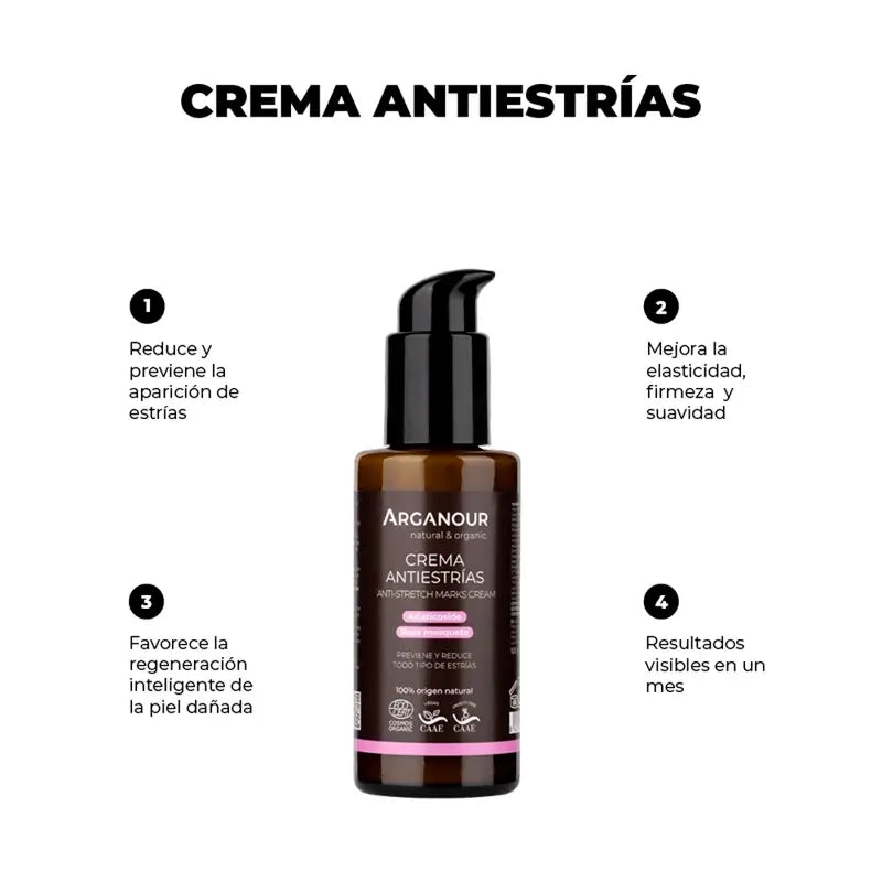 Arganour Körper Dehnungsstreifen Creme, 100 Ml