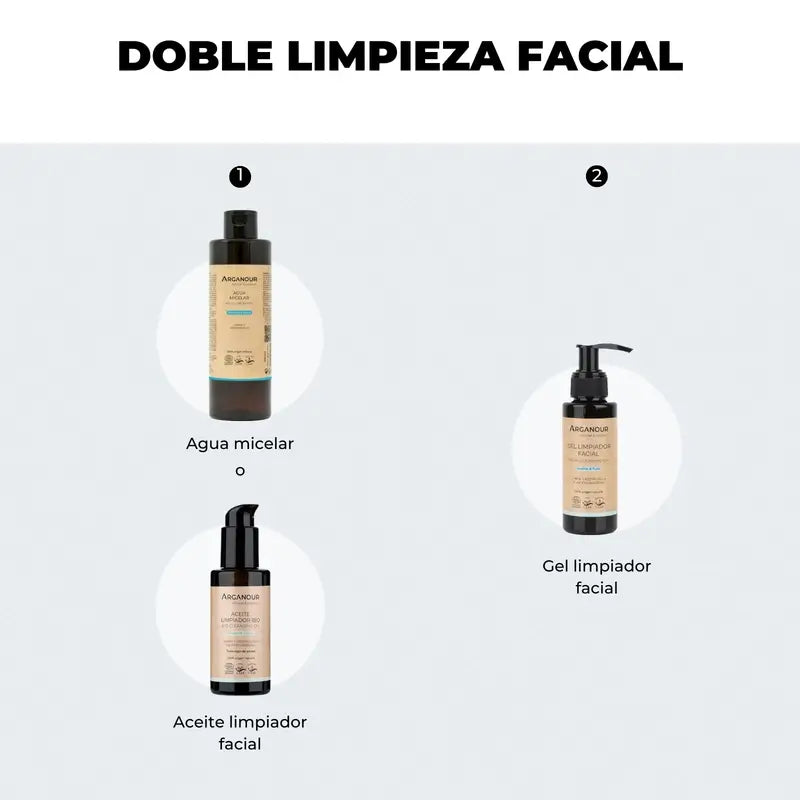 Arganour Gesichts-Make-up-Entferner Gesichtsöl, 100 Ml
