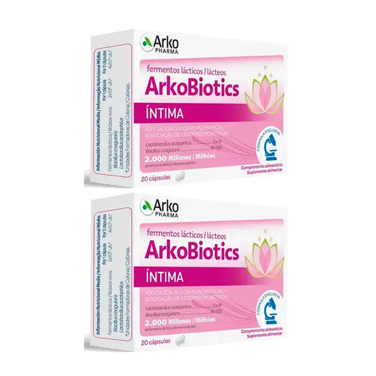 Arkopharma Arkobiotics Intima, 2 x 20 capsules