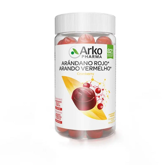 Arkopharma Arkogummies Cranberry, 60 gummies