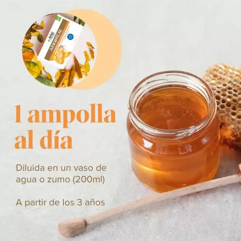 Arkopharma Arkoreal Vitadefensas Gelee Royal Zuckerfrei, 20 Fläschchen