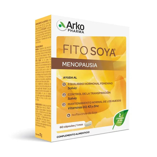 Arkopharma Fitosoya Isoflavones, 60 capsules