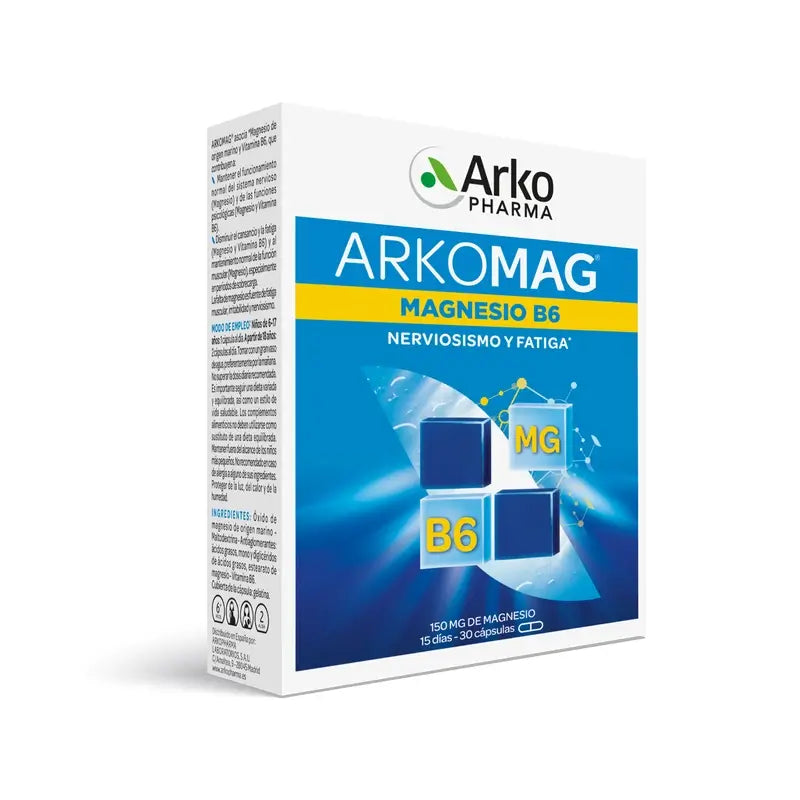 Arkopharma Arkomag Magnesium, 30 capsules