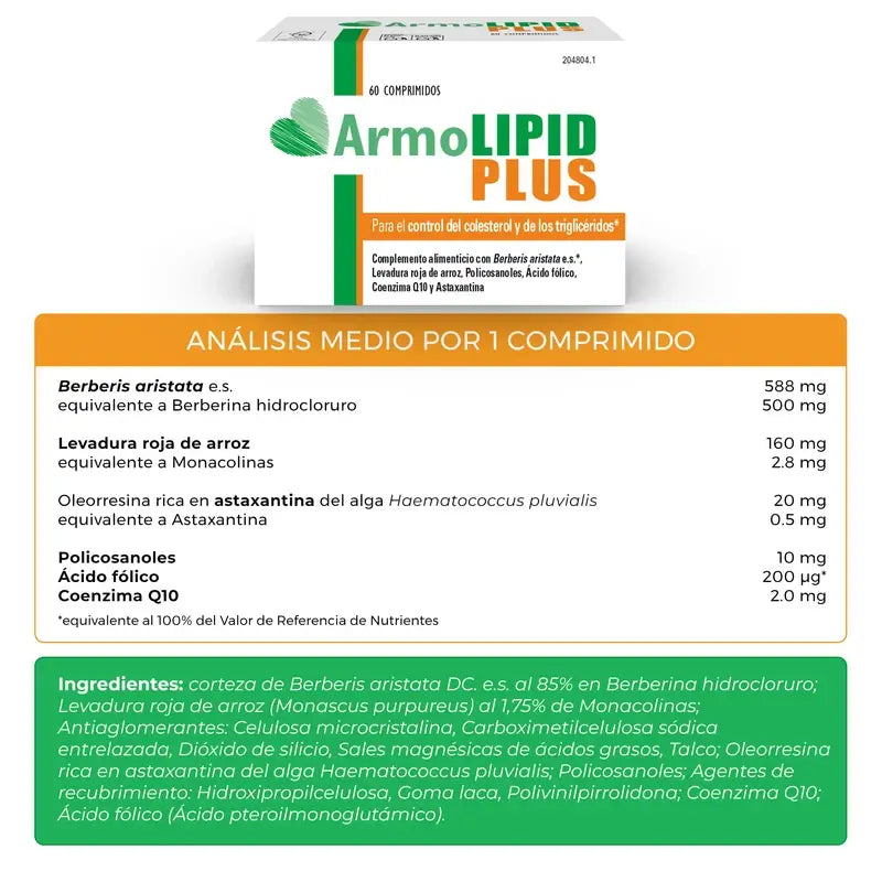 Armolipid Plus Cholesterin, 2 x 60 Tabletten