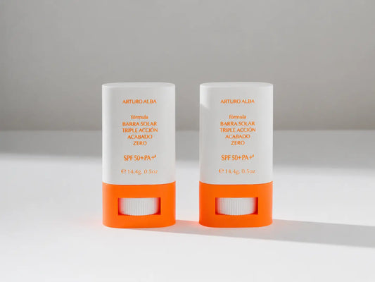 Arturo Alba Formula Triple Action Sunstick Finish Zero 50+Spf 14, 4G , Packung 2