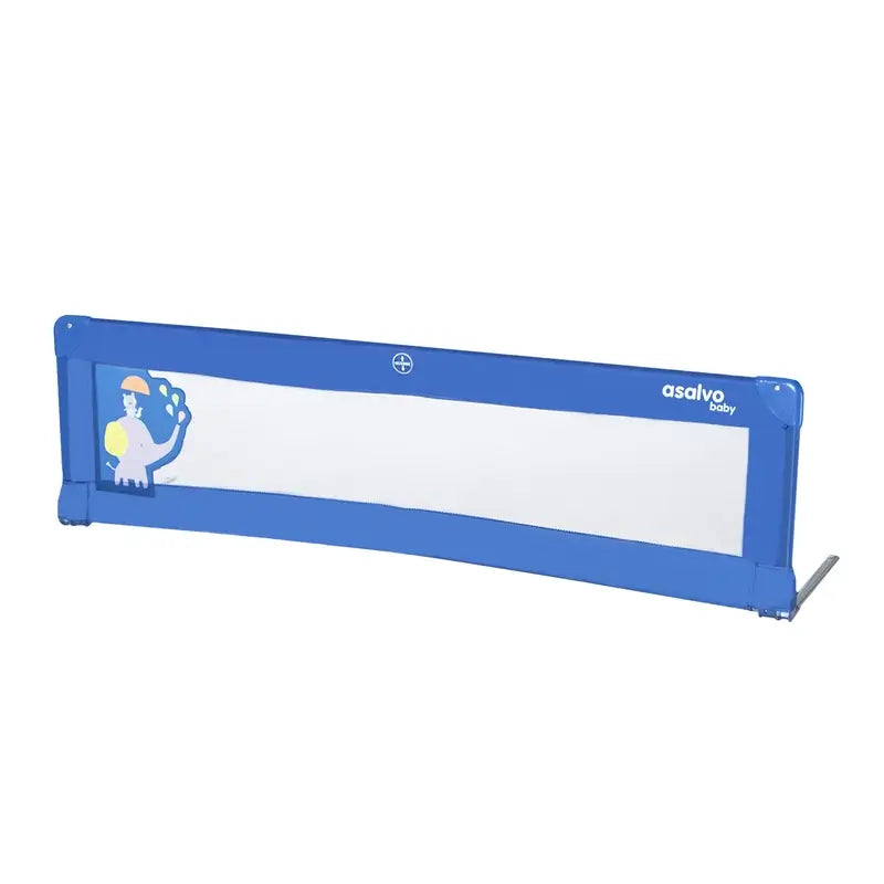 Asalvo Bettschutzgitter 150Cm Elefant Blau