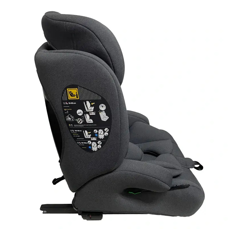 Asalvo Autositz 76-150 Cms Route Fix Grau C/Isofix