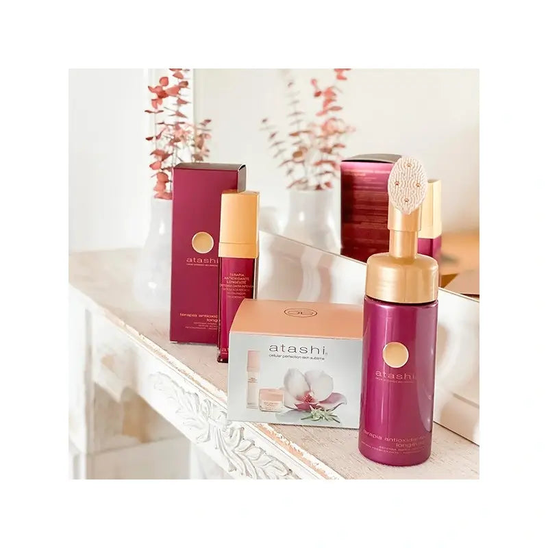 Atashi Antioxidant Longetive Glykolsäure Reinigender Reinigungsschaum 150 ml