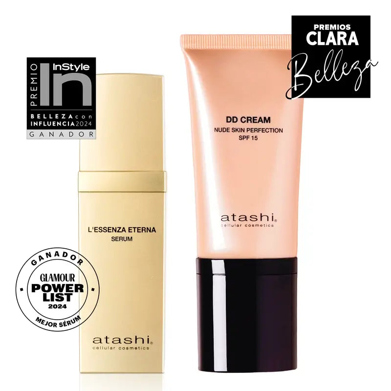 Atashi Ritual New Beauty Kulturbeutel Flash Effect Anti-Ageing Serum Dd Creme, 80 ml