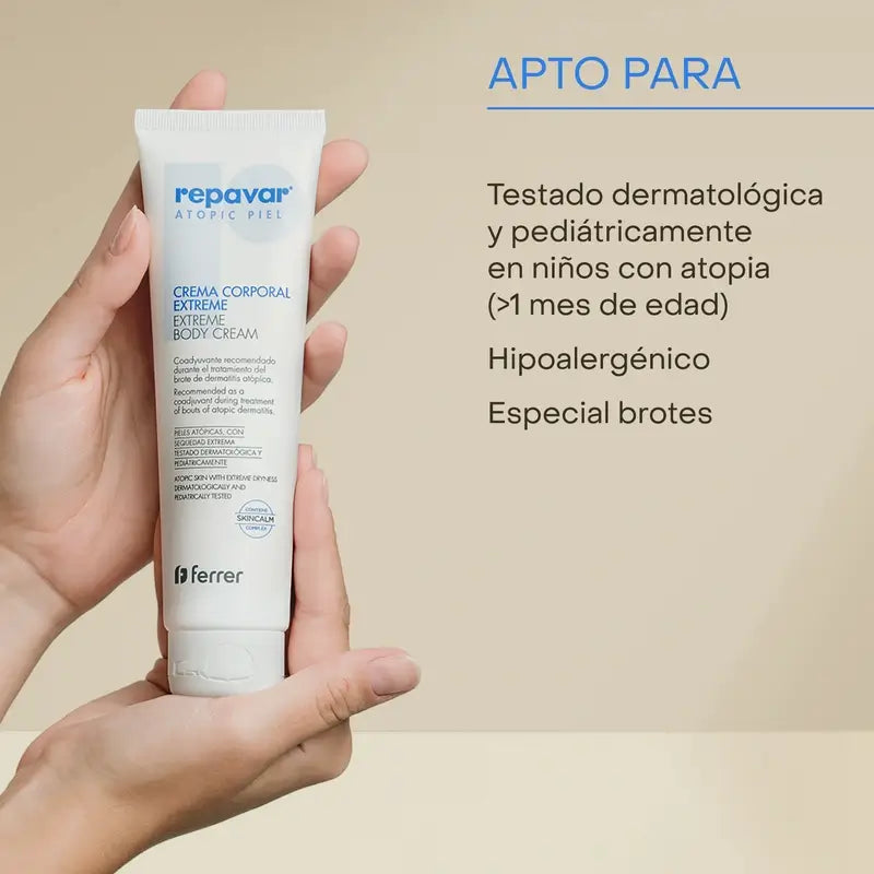 Repavar Atopische Haut Körpercreme Extrem 150 ml