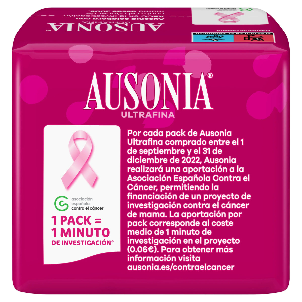 Ausonia Ultrafine Super Pads mit Flügeln, 12 Stück