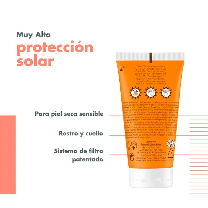 Avène Sonnenschutz SPF 50+ 50 ml