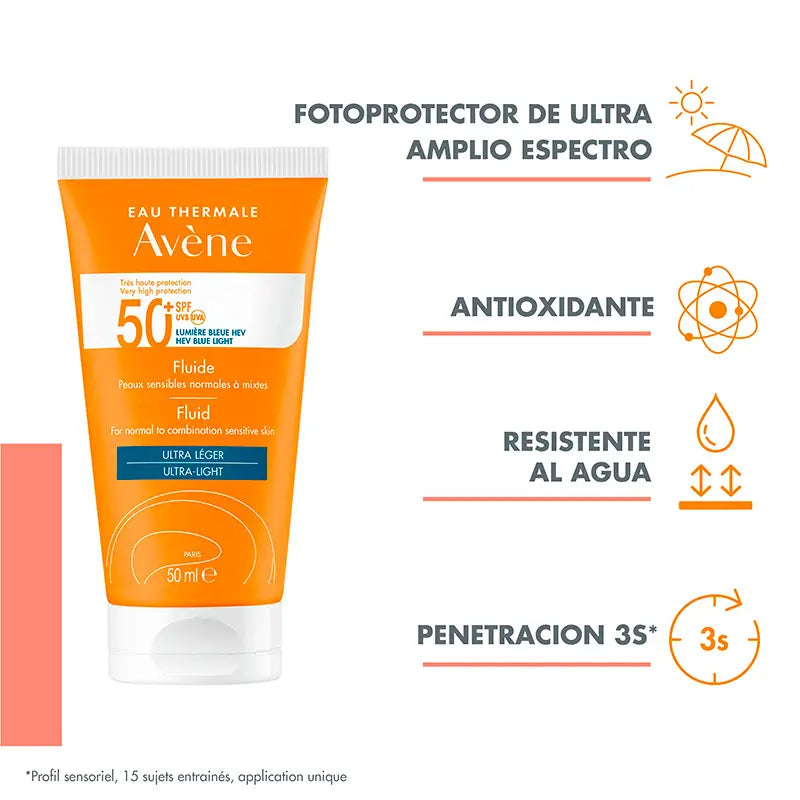 Avène Sonnenfluid SPF50+ 50 ml